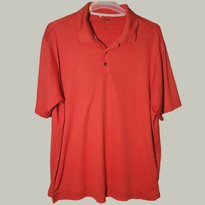 Adidas Golf Men's Clima Polo Golf Shirt  Orange  Size 2XL